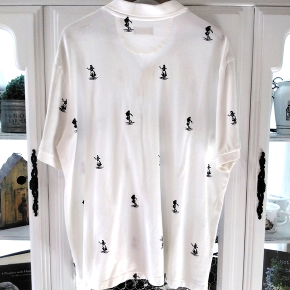 Men's Chaps Hula Girl Shirt - Picture 2 of 5